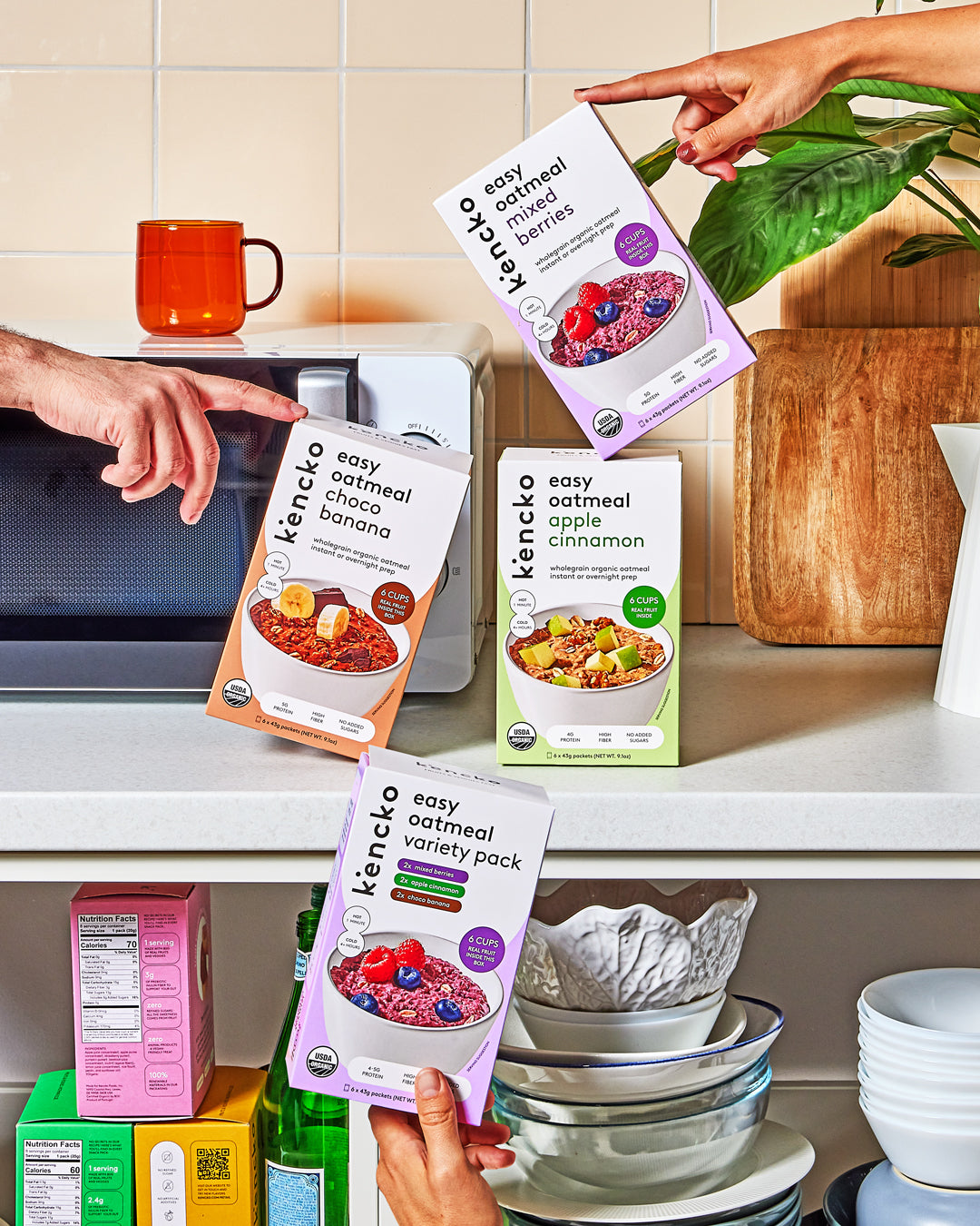 easy oatmeal starter pack – kencko