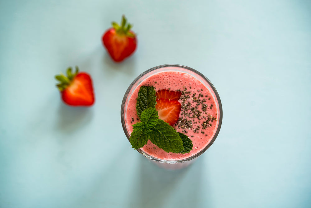Strawberry Smoothie: Fast, Easy & High-Protein
