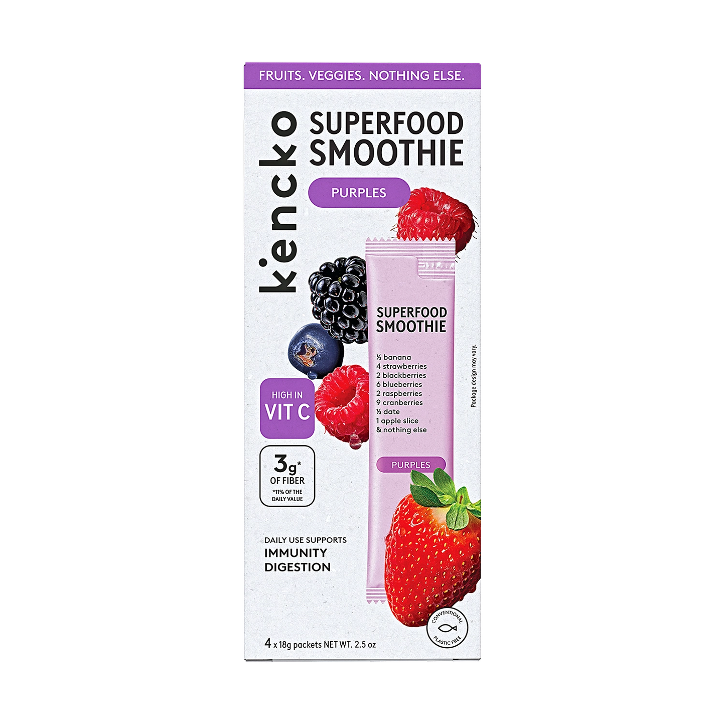 Superfood Smoothie — purples