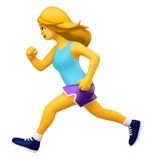 Woman running